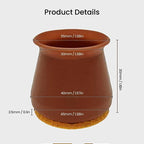 NOBILEA Silicone Chair Leg Protectors