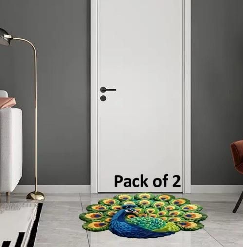 Non-Slip Peacock Mat (Buy 1 get 1 free)
