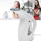 Portable Handheld Garment/Facial Vapor Steamer Iron Brush