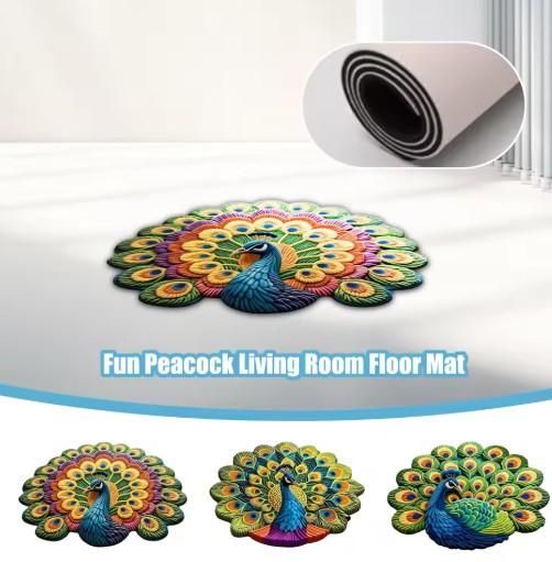 Non-Slip Peacock Mat (Buy 1 get 1 free)